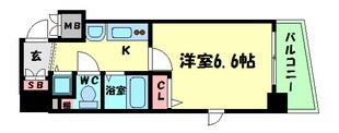 プレサンス本町リアルシティの物件間取画像